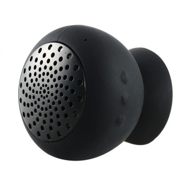 KB-06 Bluetooth Wireless Speaker with Suction Cup (Black)