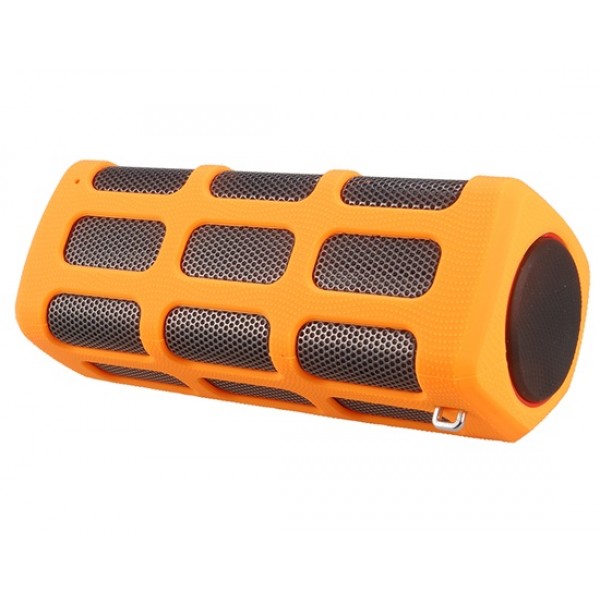 S33 Multi-Function Wireless Portable Bluetooth 2.1 Speaker, 7000 mAh Power Bank (Orange)